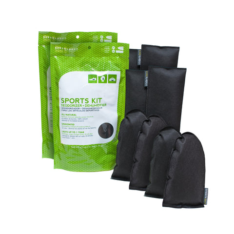 BOGO -->  Ever Bamboo Sports Kit Deodorizer + Dehumidifier [2X (4-Pack, 4 x 50 g)]