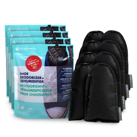 Ever Bamboo Shoe Deodorizer (Pair, 2 x 50 g) ...Santa Specials: 4, 8, 12-PACK