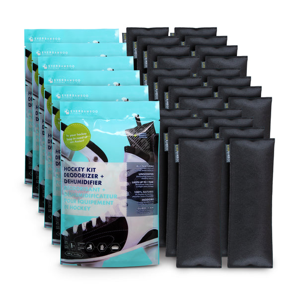 Ever Bamboo Hockey Deodorizer Set (4-Pack, 4 x 50 g)